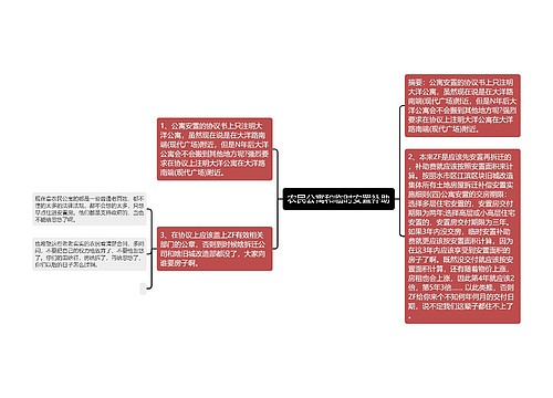 农民公寓和临时安置补助