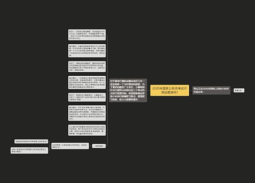 2020年国家公务员考试行测试题难吗?