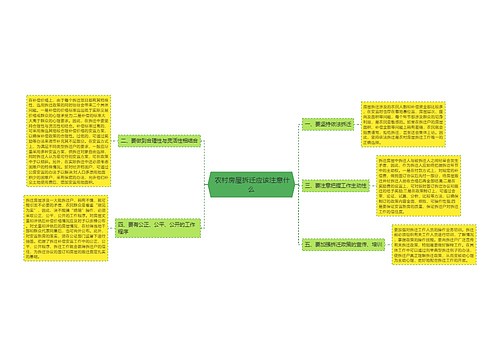  农村房屋拆迁应该注意什么