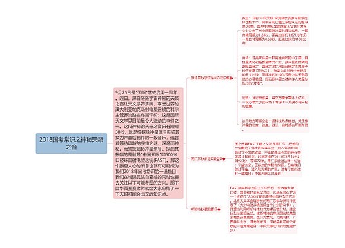 2018国考常识之神秘天籁之音