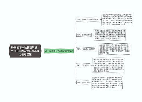 2018国考申论答疑解惑：为什么你的申论总考不好之备考误区