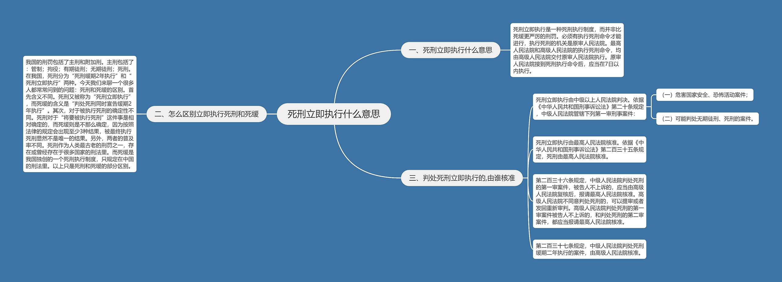 死刑立即执行什么意思