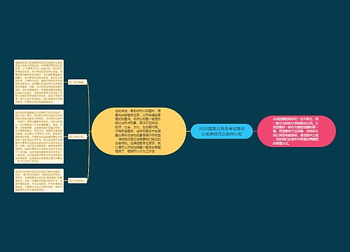 2020国家公务员考试面试认知类技巧之政府认知