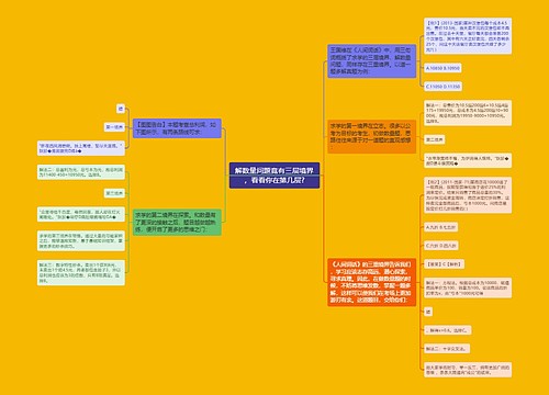 解数量问题竟有三层境界，看看你在第几层?