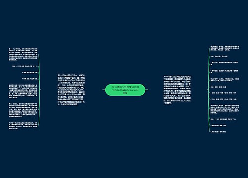 2019国家公务员考试行测中类比推理题找对方法很重要