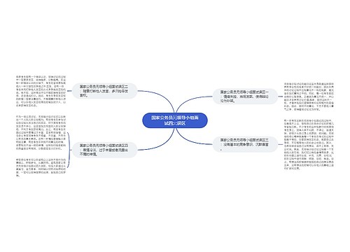 国家公务员无领导小组面试四大误区