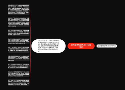 公共基础知识考点:环保税开征