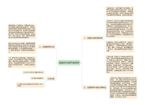 违建拆迁案开庭程序