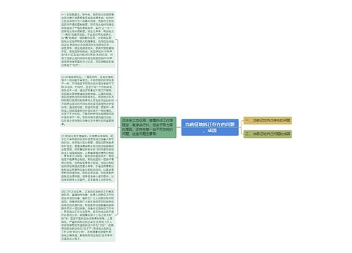当前征地拆迁存在的问题、成因