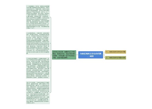 当前征地拆迁存在的问题、成因