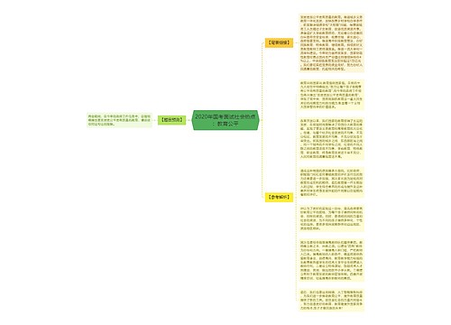 2020年国考面试社会热点：教育公平