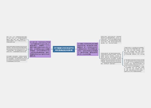 2018国家公务员考试学会常识是面试进步的阶梯