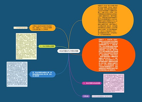 非法行医的几个相关问题