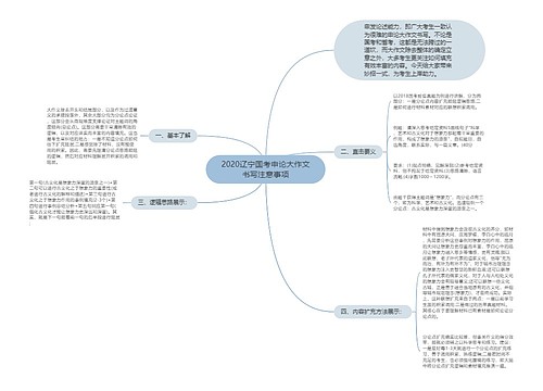 2020辽宁国考申论大作文书写注意事项