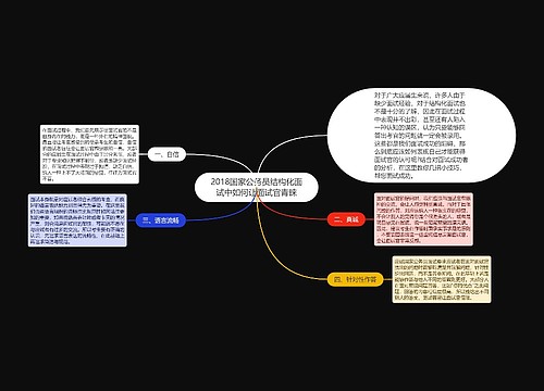 2018国家公务员结构化面试中如何让面试官青睐