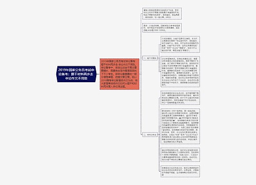 2019年国家公务员考试申论备考：题干材料两步走 申论作文不用愁