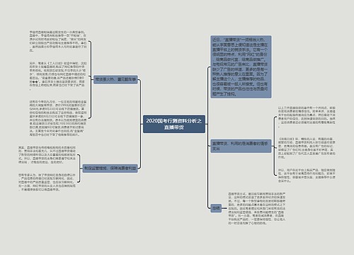 2020国考行测资料分析之直播带货