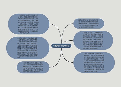 个性报价不走寻常路