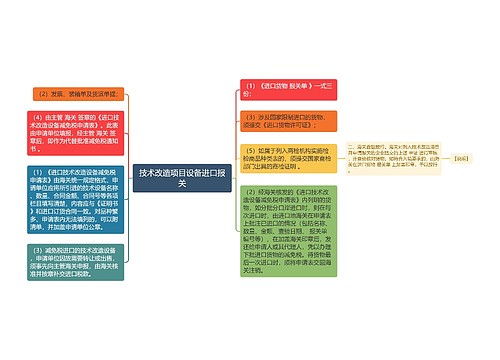 技术改造项目设备进口报关