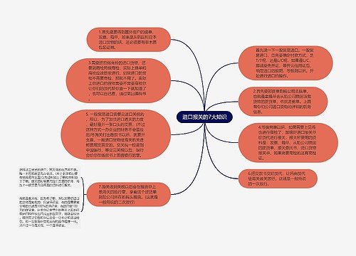 进口报关的7大知识