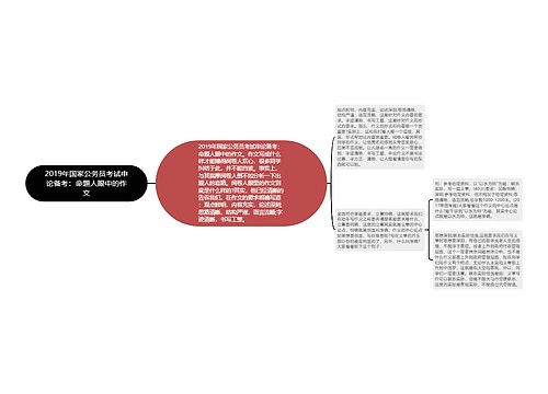 2019年国家公务员考试申论备考：命题人眼中的作文