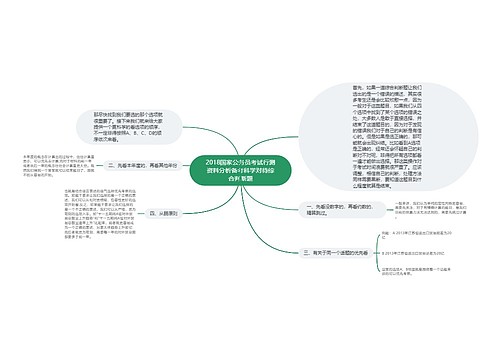 2018国家公务员考试行测资料分析备考科学对待综合判断题