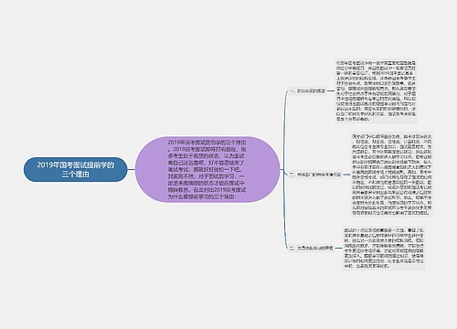 2019年国考面试提前学的三个理由