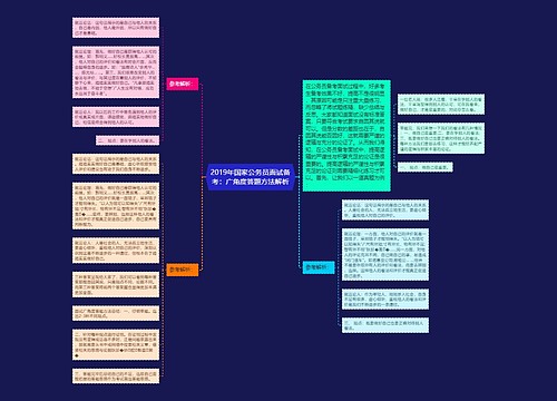 2019年国家公务员面试备考：广角度答题方法解析