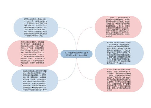 2019国考面试热点：洒水结冰致车祸，谁该担责