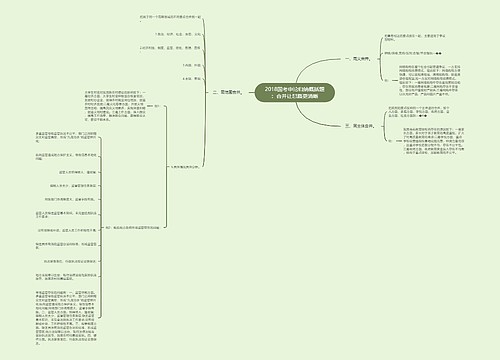 2018国考申论归纳概括题：合并让思路更清晰