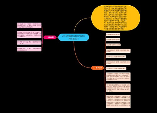 2019年国家公务员考试行测答题技巧