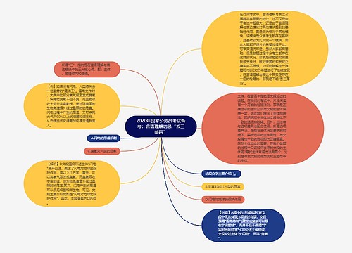 2020年国家公务员考试备考：言语理解切忌“丢三落四”