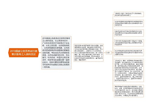 2018国家公务员考试行测常识备考之人类科技史