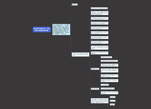 高分考生经验分享：几何题公式需要熟练掌握