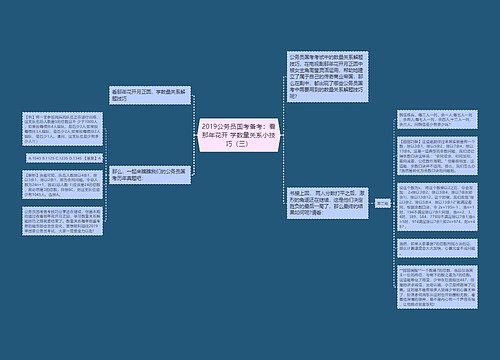 2019公务员国考备考：看那年花开 学数量关系小技巧（三）