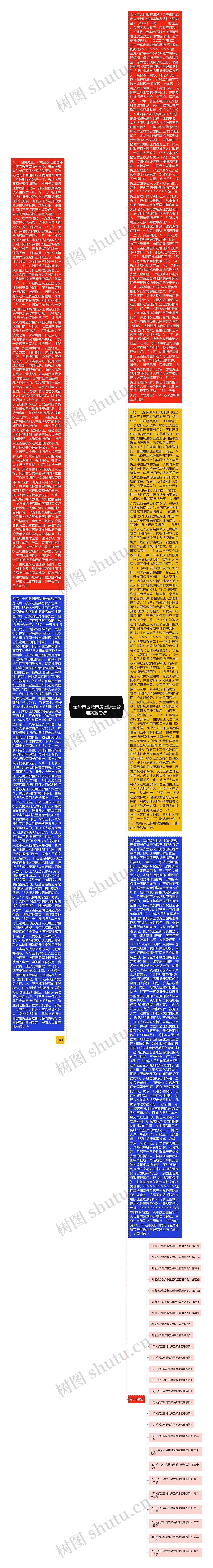 
	金华市区城市房屋拆迁管理实施办法
思维导图