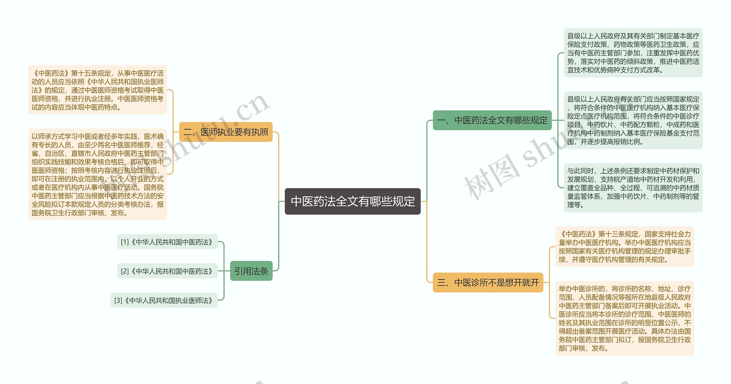 中医药法全文有哪些规定