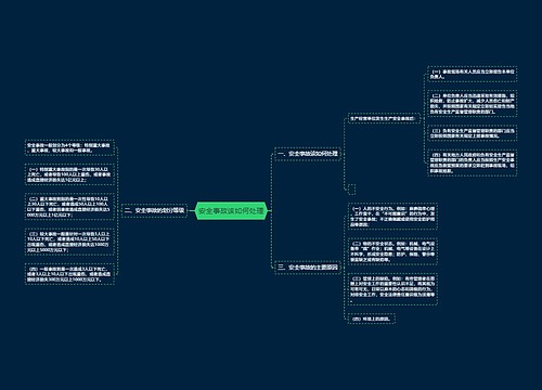 安全事故该如何处理