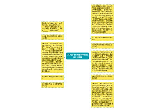 2020国考行测逻辑填空技巧之找题眼