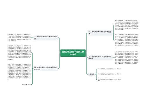 房屋评估过程中需要注意的事项