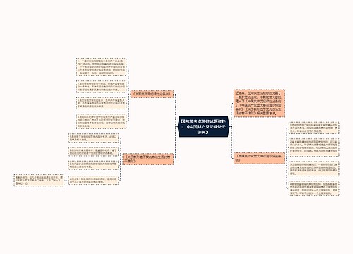 国考常考点法律试题资料：《中国共产党纪律处分条例》