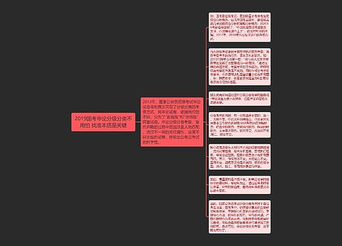 2019国考申论分级分类不用怕 找准本质是关键