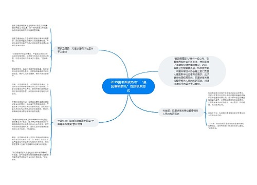 2019国考面试热点：“基因编辑婴儿”性质极其恶劣