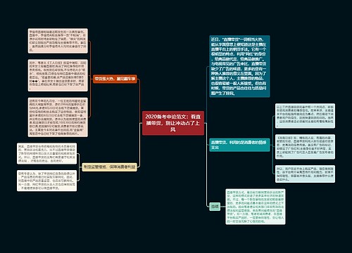 2020备考申论范文：看直播带货，别让冲动占了上风