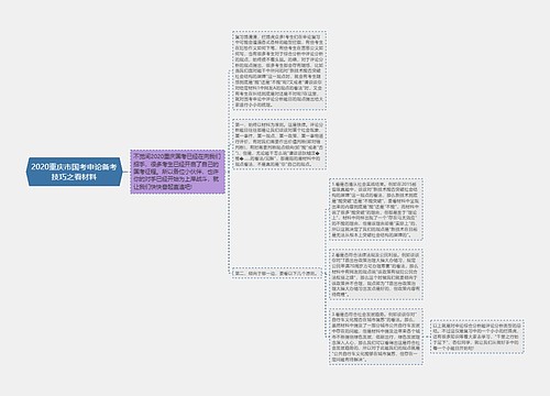 2020重庆市国考申论备考技巧之看材料