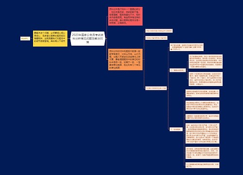 2020年国家公务员考试资料分析常见问题及解决对策