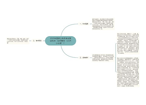 2020年国家公务员考试面试热点：如何看待“2.5天小长假”？