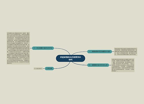 房屋被强拆后还能要到补偿吗