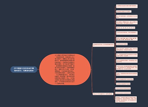 2019国家公务员考试行测备考技巧：巧解语句排序