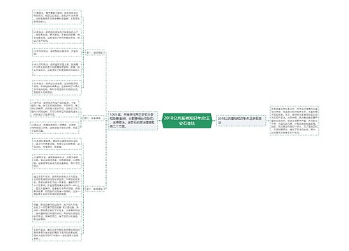 2018公共基础知识考点:王安石变法